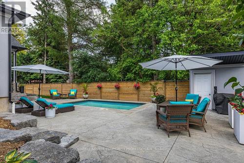 60 Parker Avenue, Hamilton, ON - Outdoor With In Ground Pool With Backyard