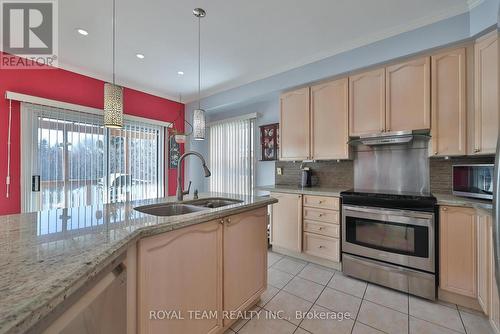 2 Sandway Crescent, Vaughan, ON - Indoor Photo Showing Kitchen With Double Sink