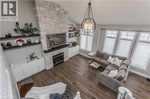 3202 Steeplechase Drive, Burlington, ON - Indoor With Fireplace