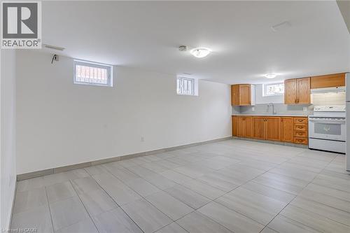 Basement level living space - 2322 Redfern Road, Burlington, ON - Indoor Photo Showing Kitchen