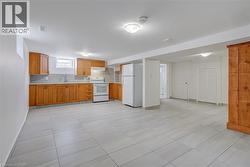 Basement level kitchen - 