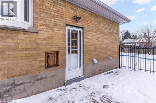 Side entrance - 2322 Redfern Road, Burlington, ON - Outdoor With Exterior