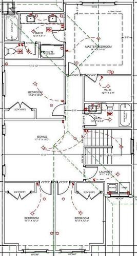 Upper Floor Plan - 53 Heritage Park, Cochrane, AB - Other
