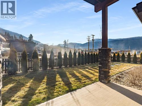 Back patio - 910 Lakeside Drive Unit# 401, Nelson, BC - Outdoor With View