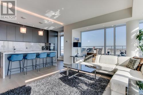 1002 - 90 Stadium Road, Toronto, ON - Indoor Photo Showing Living Room