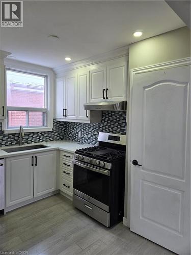 91 Barons Avenue S, Hamilton, ON - Indoor Photo Showing Kitchen