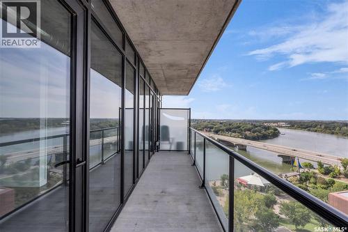 1302 490 2Nd Avenue S, Saskatoon, SK - Outdoor With Balcony With View With Exterior