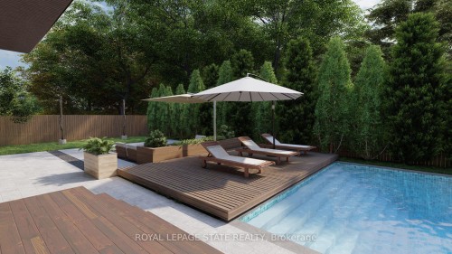 126 Mcgregor Crescent, Hamilton, ON - Outdoor With In Ground Pool With Backyard