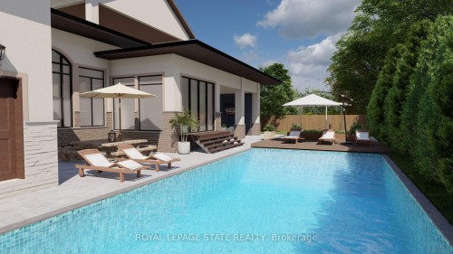 126 Mcgregor Crescent, Hamilton, ON - Outdoor With In Ground Pool With Deck Patio Veranda