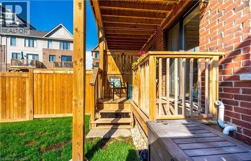 15 Pierre Trudeau Lane, Grimsby, ON - Outdoor With Deck Patio Veranda