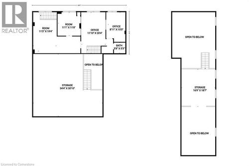 View of property floor plan - 361 Cannon Street E, Hamilton, ON 