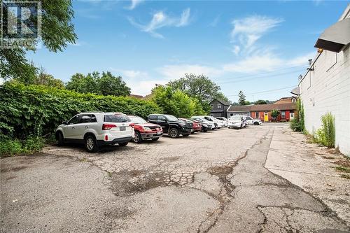 View of uncovered parking lot - 361 Cannon Street E, Hamilton, ON 