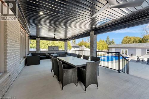 7 Bernini Court, Hamilton, ON -  With In Ground Pool With Exterior