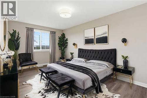 Virtually Staged - 78 Netherby Road, Welland, ON - Indoor Photo Showing Bedroom