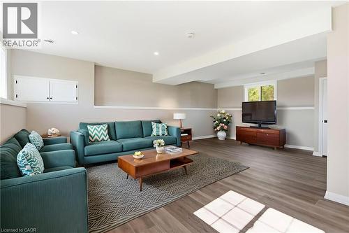 Virtually Staged - 78 Netherby Road, Welland, ON - Indoor Photo Showing Living Room