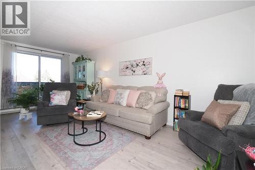 29 West Avenue Unit# 403, Kitchener, ON - Indoor Photo Showing Living Room