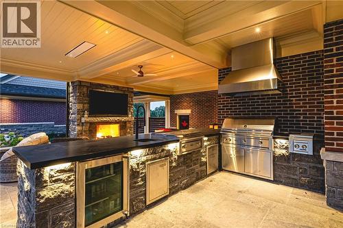 Outdoor Kitchen - 597 Old York Road, Burlington, ON -  Photo Showing Other Room