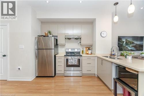 235 Mead Avenue, Hamilton, ON - Indoor Photo Showing Kitchen With Double Sink
