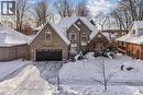View of front facade featuring brick siding and an attached garage - 629 Burning Bush Road, Waterloo, ON  - Outdoor With Facade 