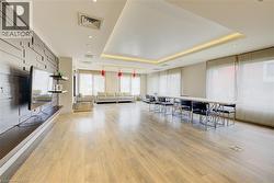 Lobby with recessed lighting - 