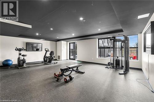 1291 Gordon Street Unit# 223, Guelph, ON - Indoor Photo Showing Gym Room