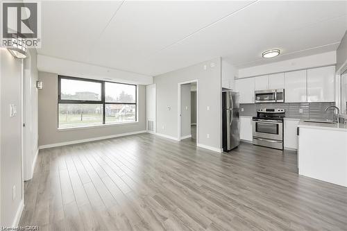 1291 Gordon Street Unit# 223, Guelph, ON - Indoor Photo Showing Kitchen With Stainless Steel Kitchen