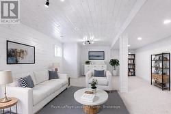 Room has been virtually staged and painted - 