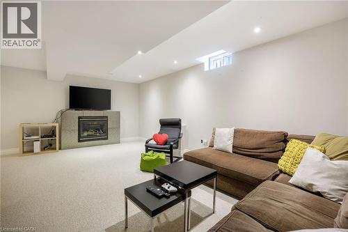 1061 Summit Ridge Drive, Oakville, ON - Indoor With Fireplace