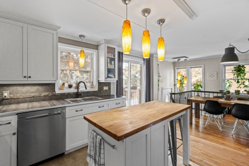 Cuisine - 107 Rue Féré, Saint-Eustache, QC - Indoor Photo Showing Kitchen With Double Sink