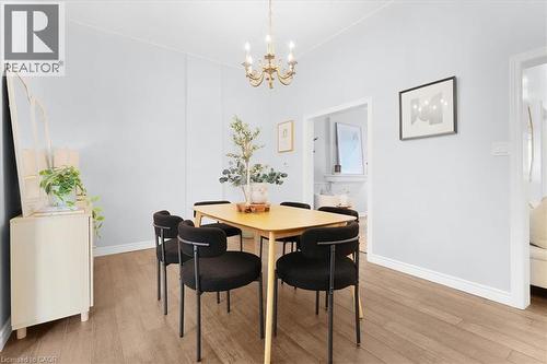 263 Mary Street, Hamilton, ON - Indoor Photo Showing Dining Room