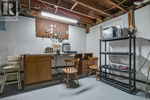 View of unfinished below grade area - 111 Castlefield Drive, Hamilton, ON - Indoor Photo Showing Basement