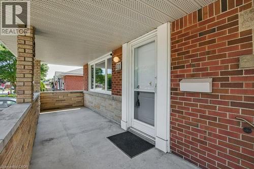 View of porch - 111 Castlefield Drive, Hamilton, ON - Outdoor With Exterior