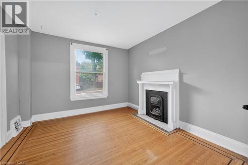 188 Stinson Street, Hamilton, ON - Indoor With Fireplace