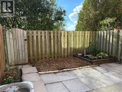 View of fenced backyard - 