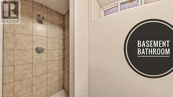 Full bathroom with a stall shower - 