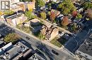 Aerial view of property's location - 547 King Street E, Hamilton, ON 