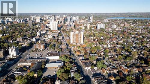 View of property location featuring nearby urban area and a nearby body of water - 547 King Street E, Hamilton, ON 