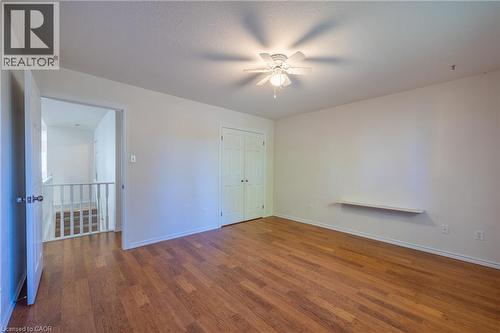 Another view of master bedroom and double closet. - 510 Queensway W Unit# 5, Simcoe, ON - Indoor Photo Showing Other Room