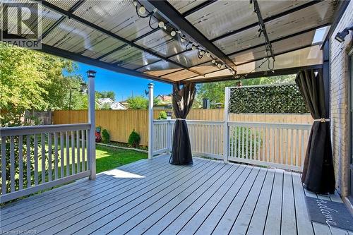 97 Francis Street, Hamilton, ON - Outdoor With Deck Patio Veranda