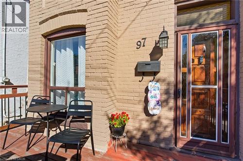 97 Francis Street, Hamilton, ON - Outdoor With Deck Patio Veranda With Exterior