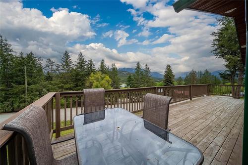 8796 Colony Road, Wardner, BC - Outdoor With Deck Patio Veranda