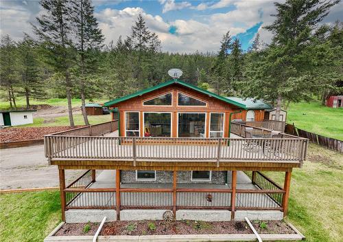 8796 Colony Road, Wardner, BC - Outdoor With Deck Patio Veranda
