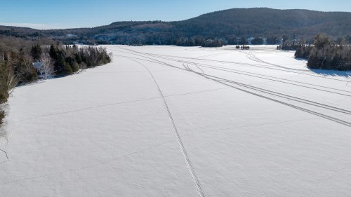 Photo aérienne - 479 Ch. Du Lac-Des-Cornes, Chute-Saint-Philippe, QC - Outdoor With View
