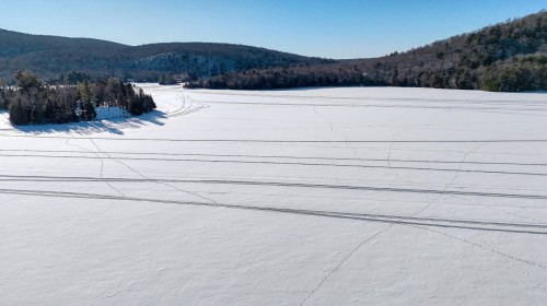 Photo aérienne - 479 Ch. Du Lac-Des-Cornes, Chute-Saint-Philippe, QC - Outdoor With View