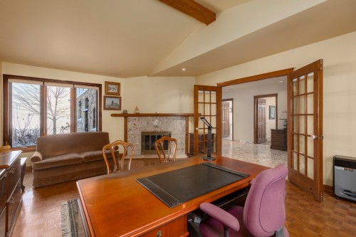 Bureau - 468 Rue Lakeshore, Beaconsfield, QC - Indoor With Fireplace