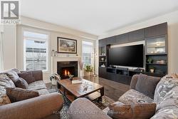 Cozy gas fireplace & hardwood floors - 