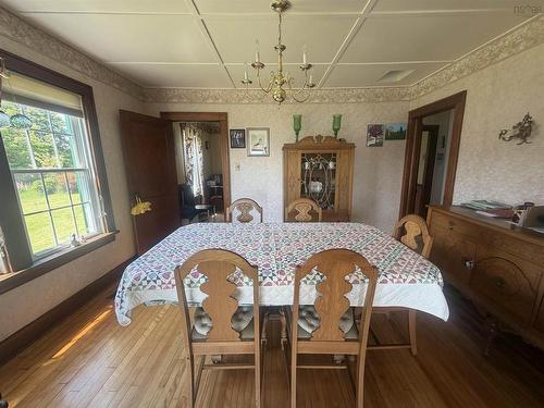 9596 105 Highway, Whycocomagh, NS - Indoor Photo Showing Dining Room