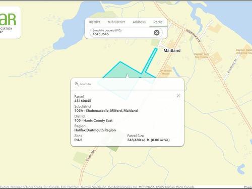8 Acres Cedar Road, Maitland, NS 