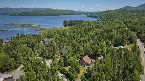 Photo aérienne - 51 Ch. Solange, Saint-Donat, QC - Outdoor With Body Of Water With View