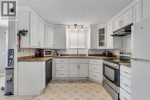 101 Huntstrom Drive Ne, Calgary, AB - Indoor Photo Showing Kitchen